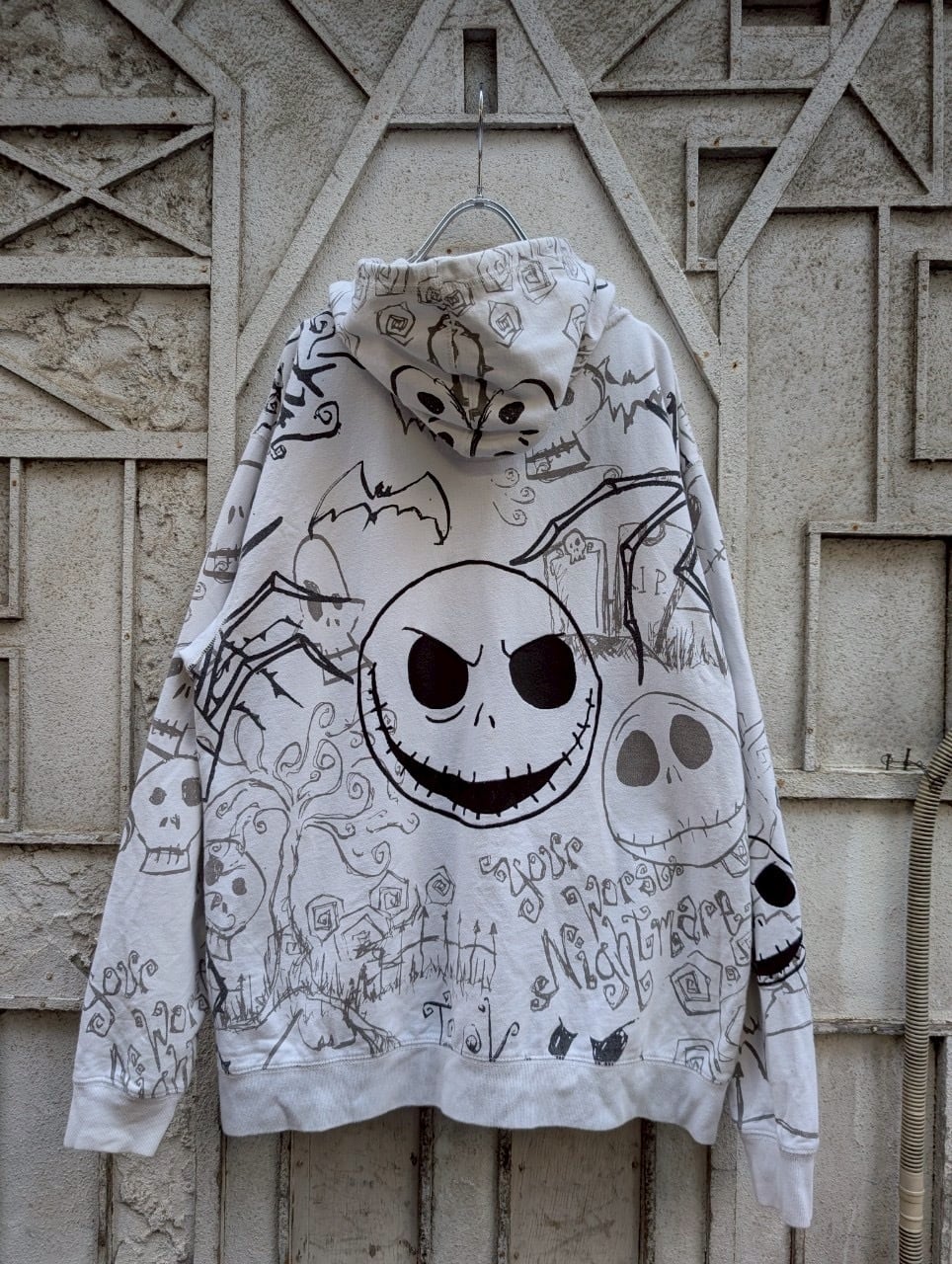 NIGHTMARE BEFORE CHRISTMAS FULL PRINT HOODIE