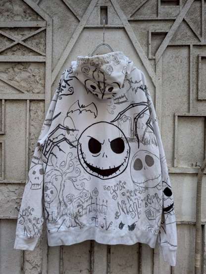 NIGHTMARE BEFORE CHRISTMAS FULL PRINT HOODIE