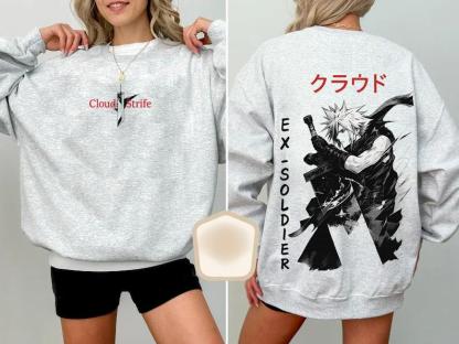 Soldier first class Final Fantasy 7 Washed T-shirt/Crewneck/Hoodie