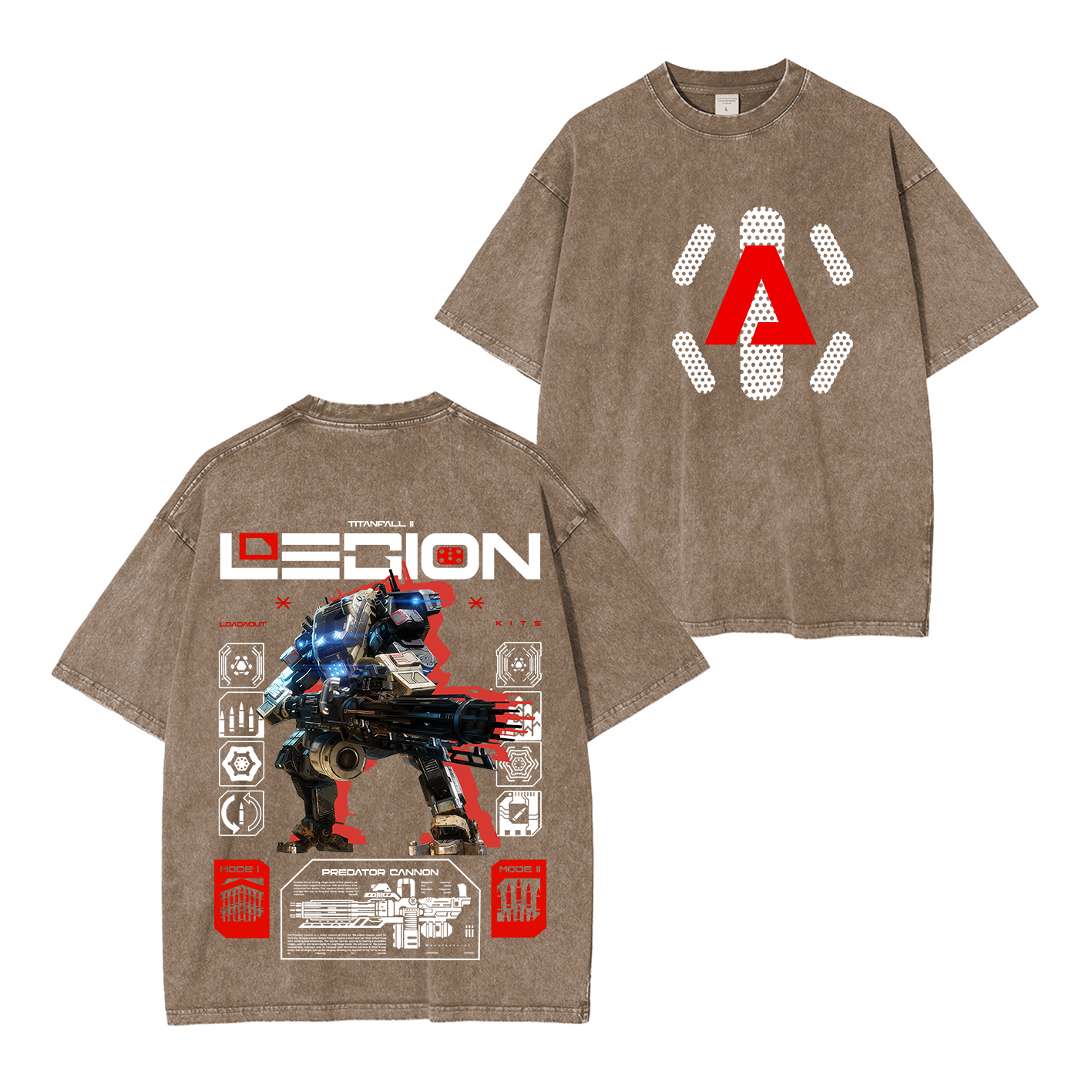 Legion Titanfall  Unisex Washed T-Shirt