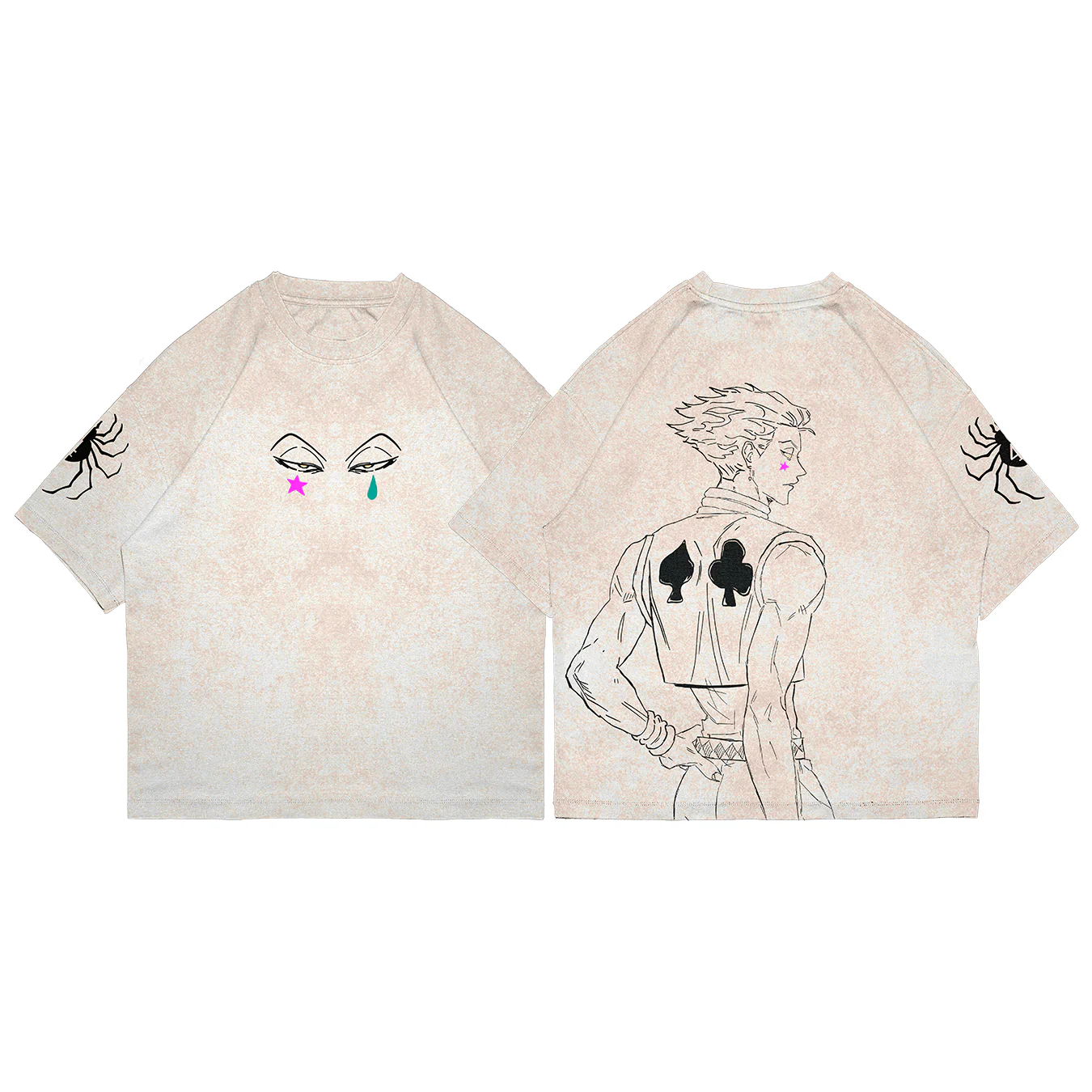 Hisoka Hunter x Hunter Anime Washed T-shirt/Crewneck/Hoodie