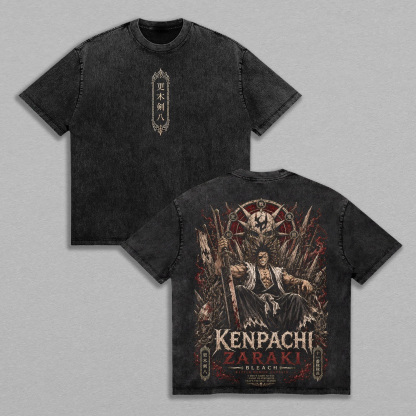 Bleach Unisex Washed T-Shirt