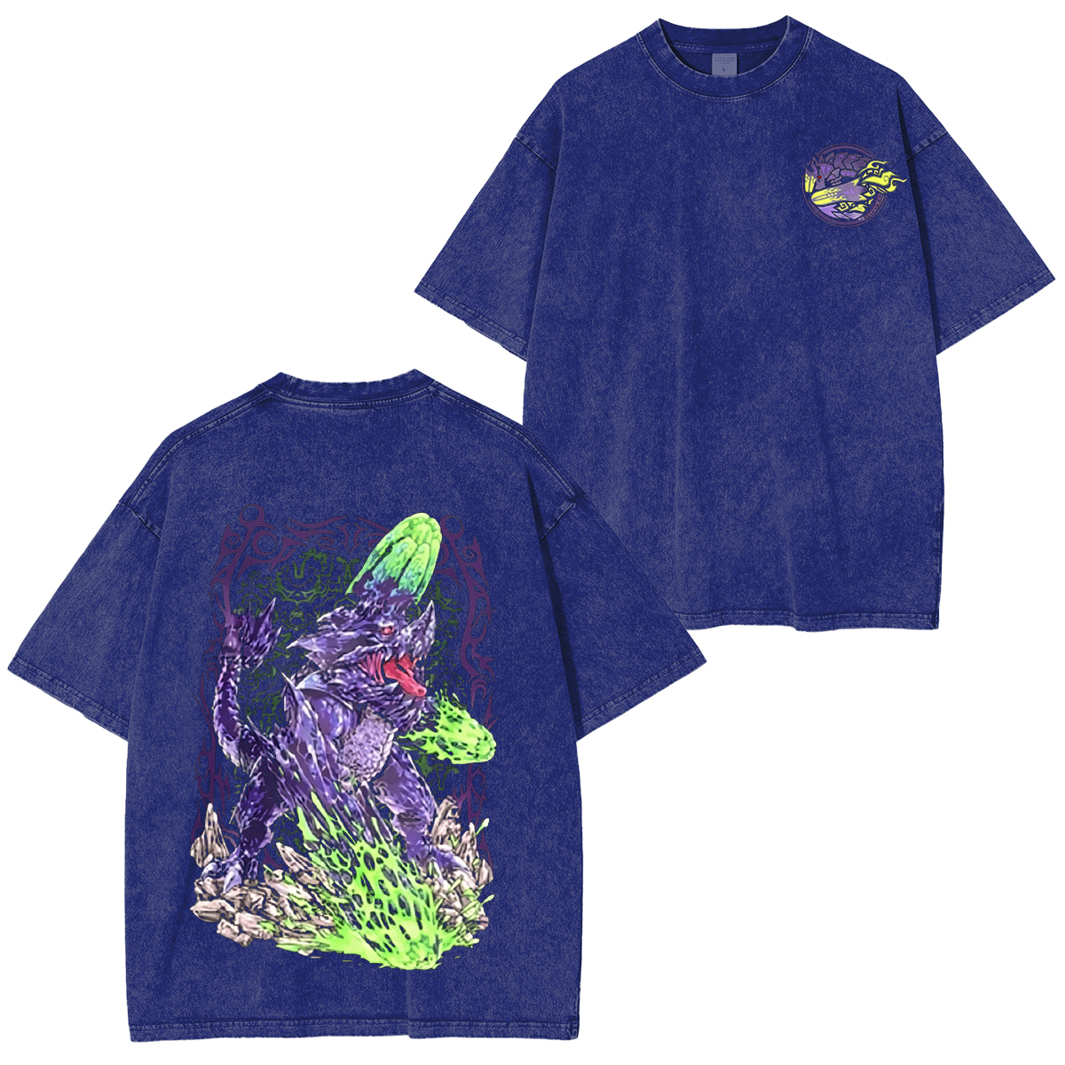 Monster Hunter Unisex Washed T-Shirt