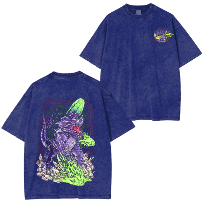 Monster Hunter Unisex Washed T-Shirt