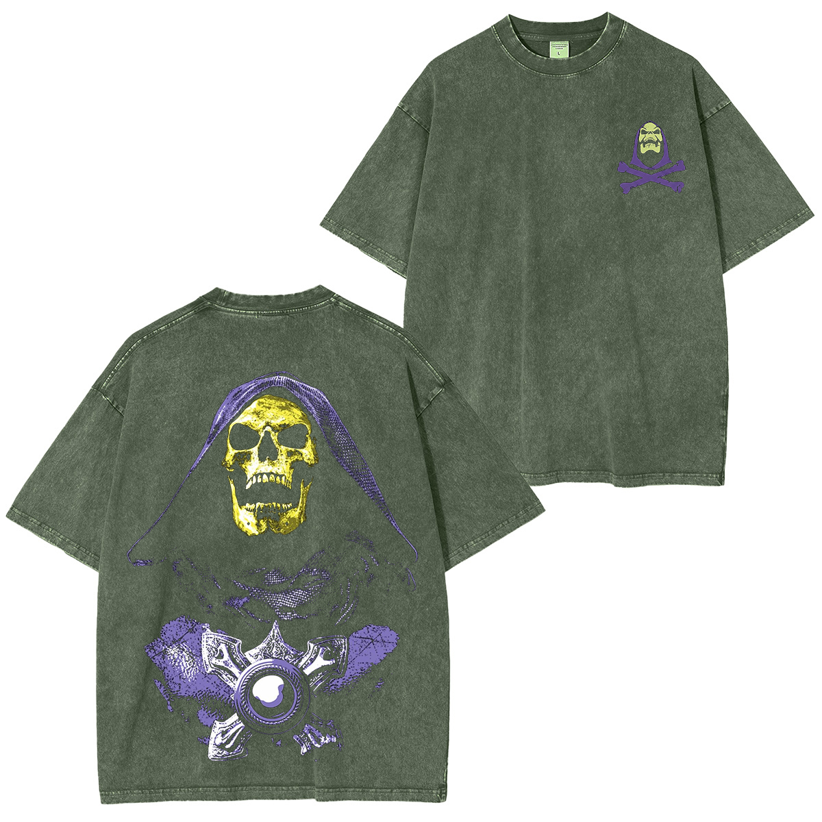 Remera Skeletor Unisex Washed T-Shirt