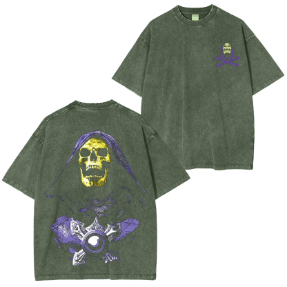 Remera Skeletor Unisex Washed T-Shirt