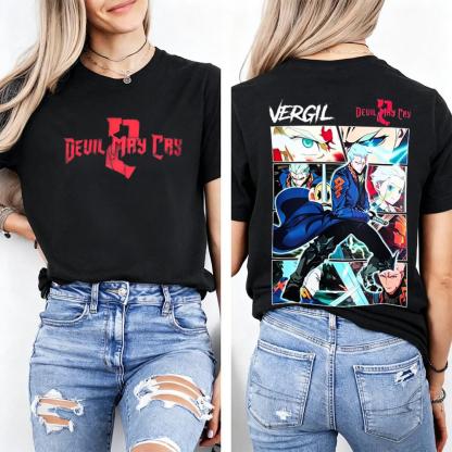Devil May Cry Vergil Oversized T-shirt/Crewneck/Hoodie
