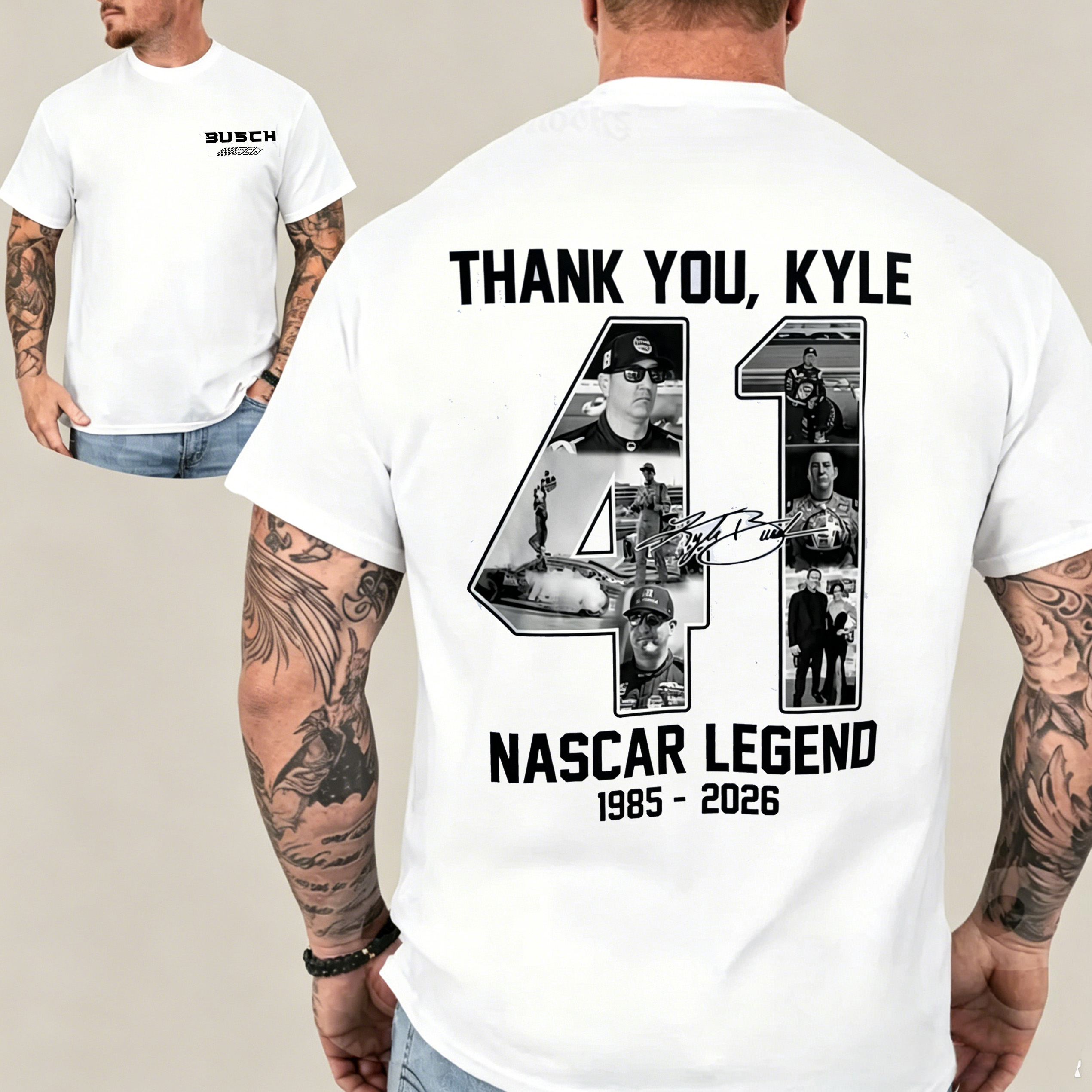 RIP Kyle Busch Unisex Shirts/Crewneck/Hoodie