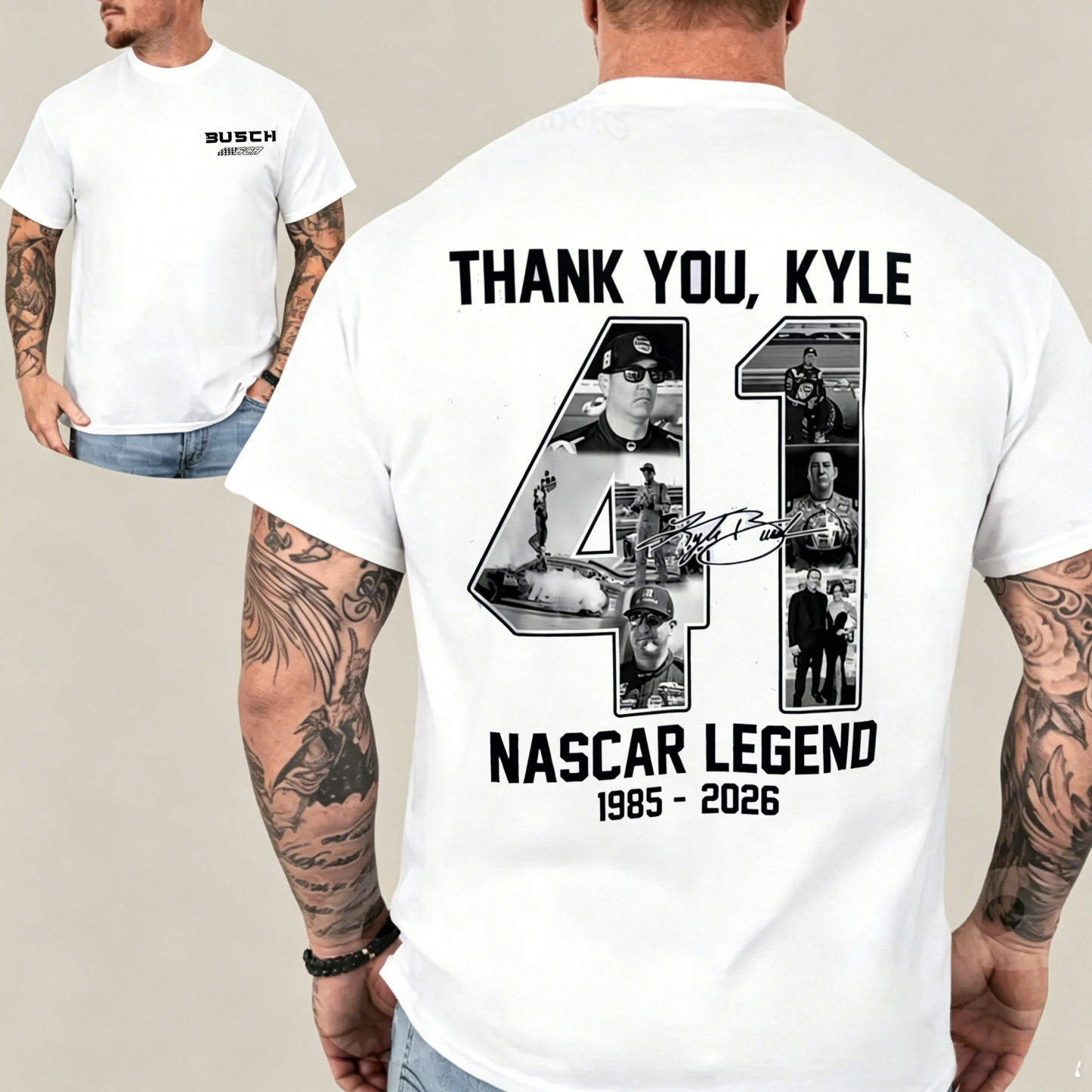 RIP Kyle Busch Unisex Shirts/Crewneck/Hoodie