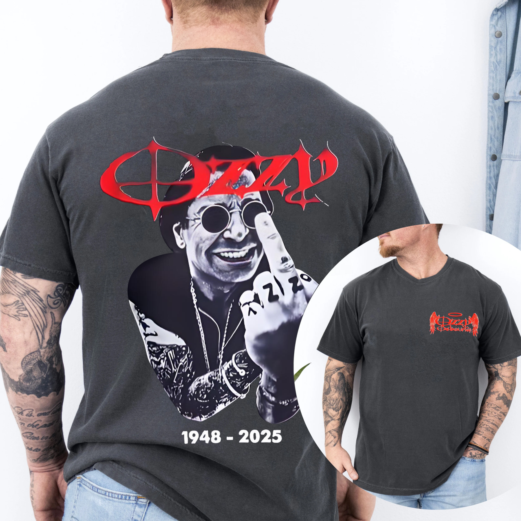 Ozzy Osbourne Singer Heavy Metal Unisex Shirt/Crewneck/Hoodie