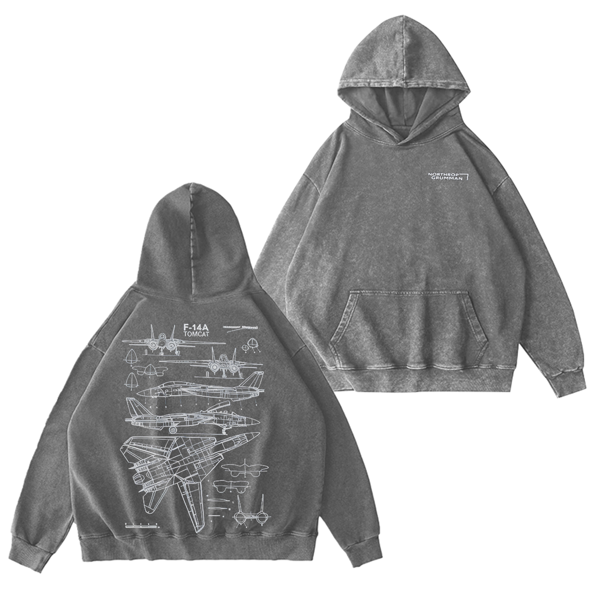 F-14 Tomcat Is Insane Vintage Washed T-shirt/Crewneck/Hoodie