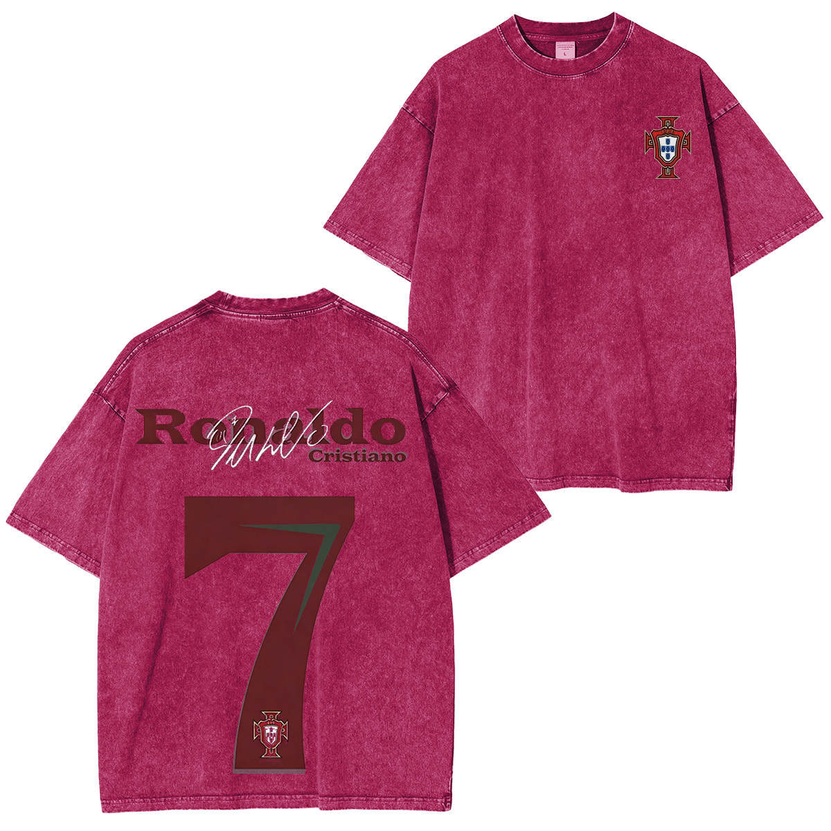 Ronaldo Washed T-shirt/Crewneck/Hoodie