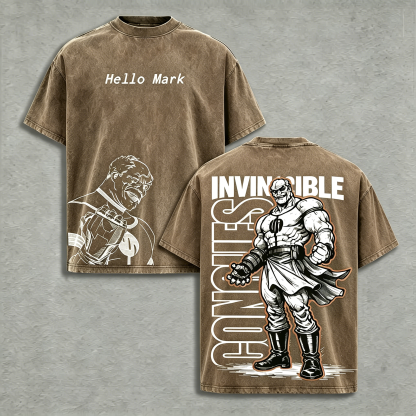 Invincible Season 4 Unisex Washed T-Shirt