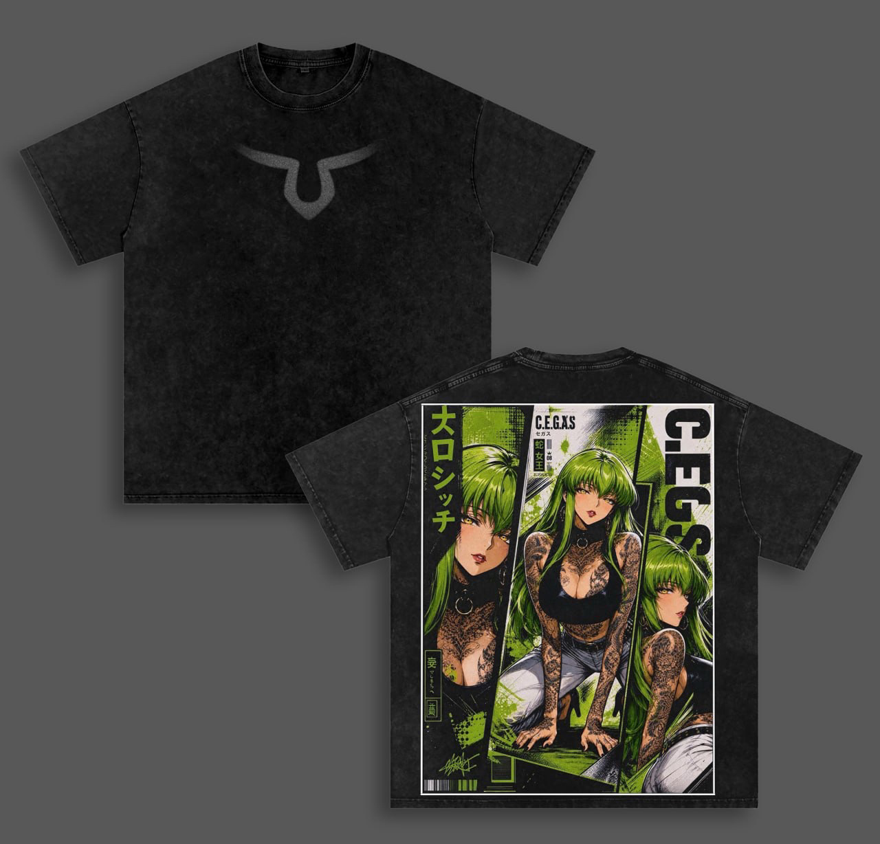 Lelouch. Unisex Washed T-Shirt