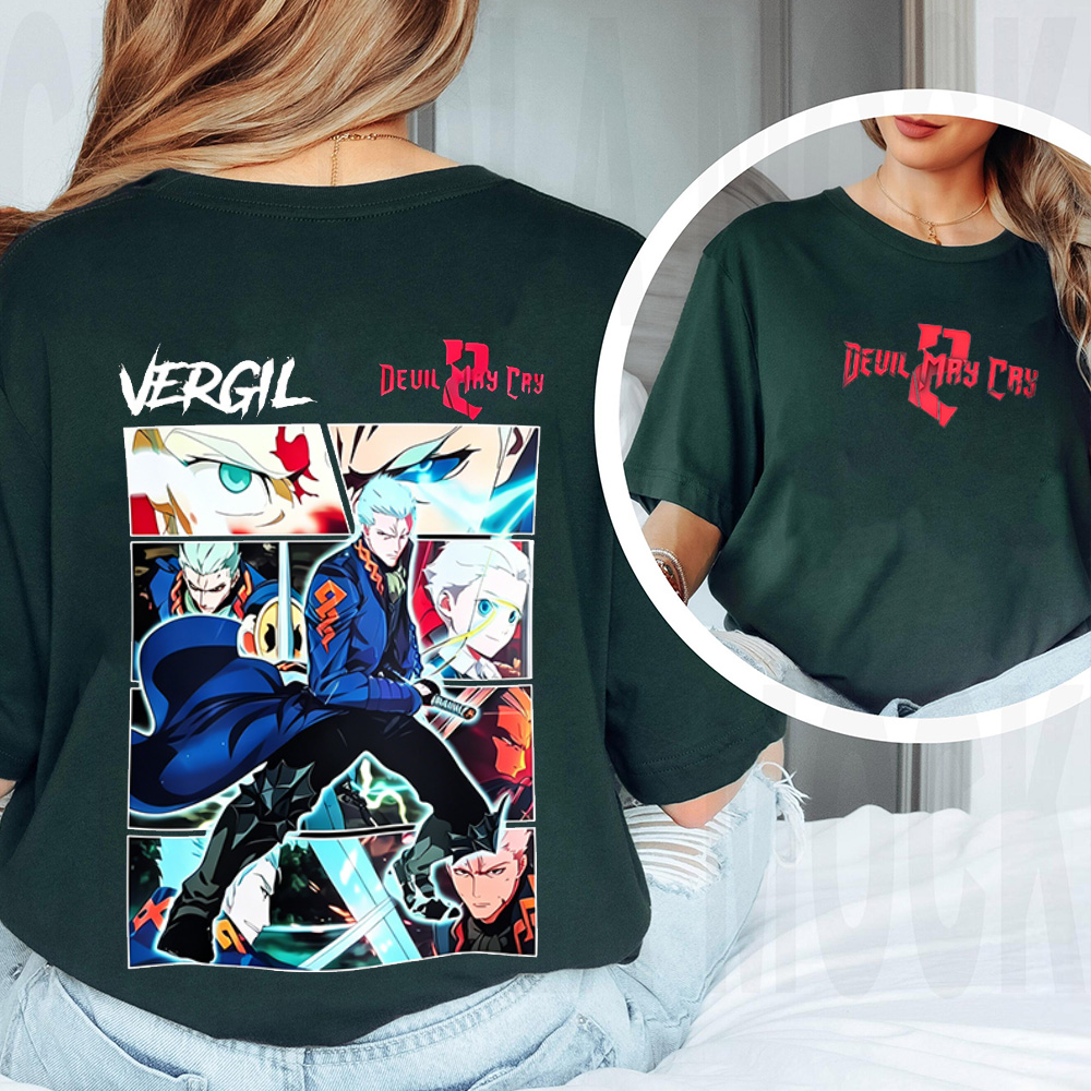 Devil May Cry Vergil Oversized T-shirt/Crewneck/Hoodie