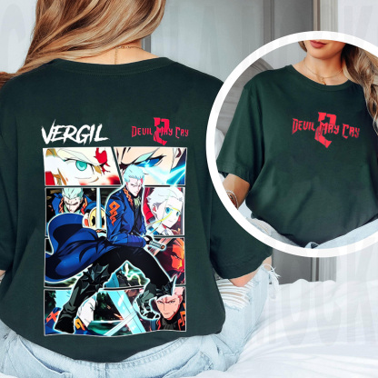 Devil May Cry Vergil Oversized T-shirt/Crewneck/Hoodie