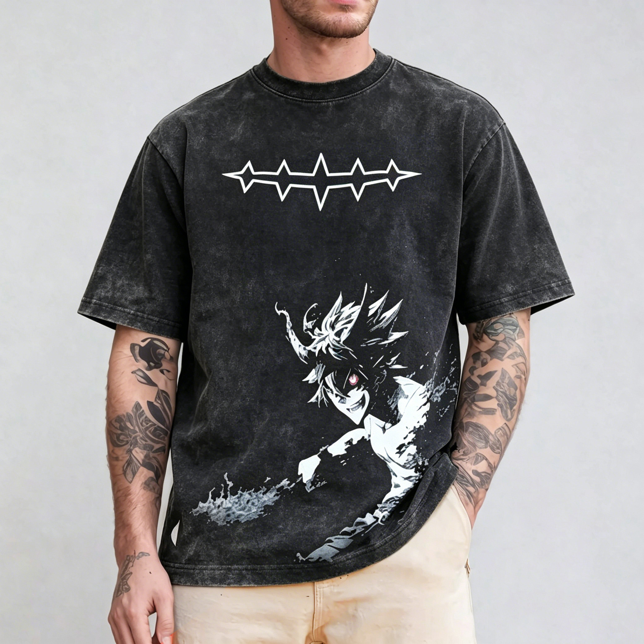 Black Clover Aska Vintage Tee