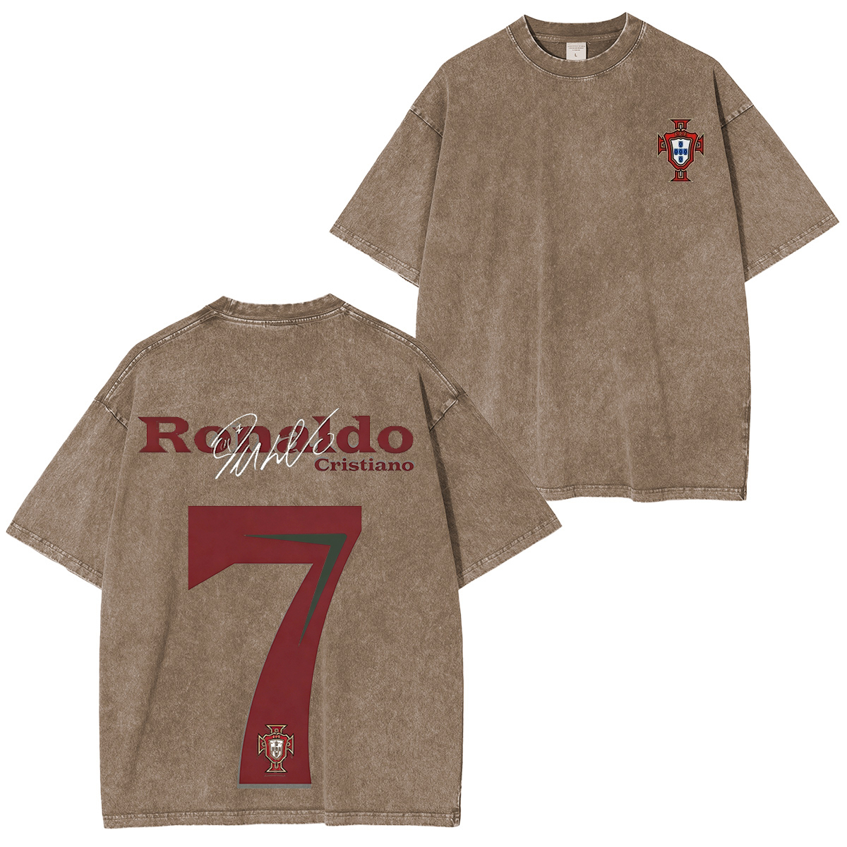 Ronaldo Washed T-shirt/Crewneck/Hoodie
