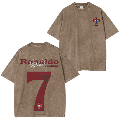 Ronaldo Washed T-shirt/Crewneck/Hoodie