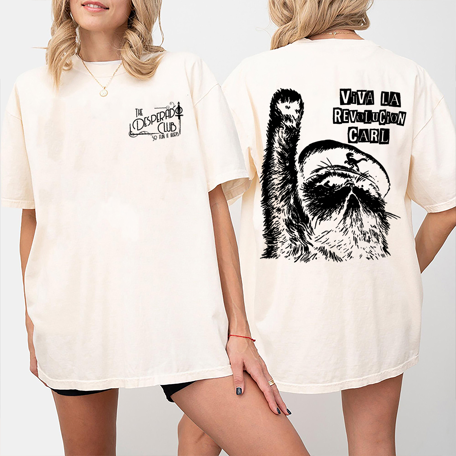 Viva La Revolucion Carl Dungeon Crawler Carl Unisex Shirts/Crewneck/Hoodie