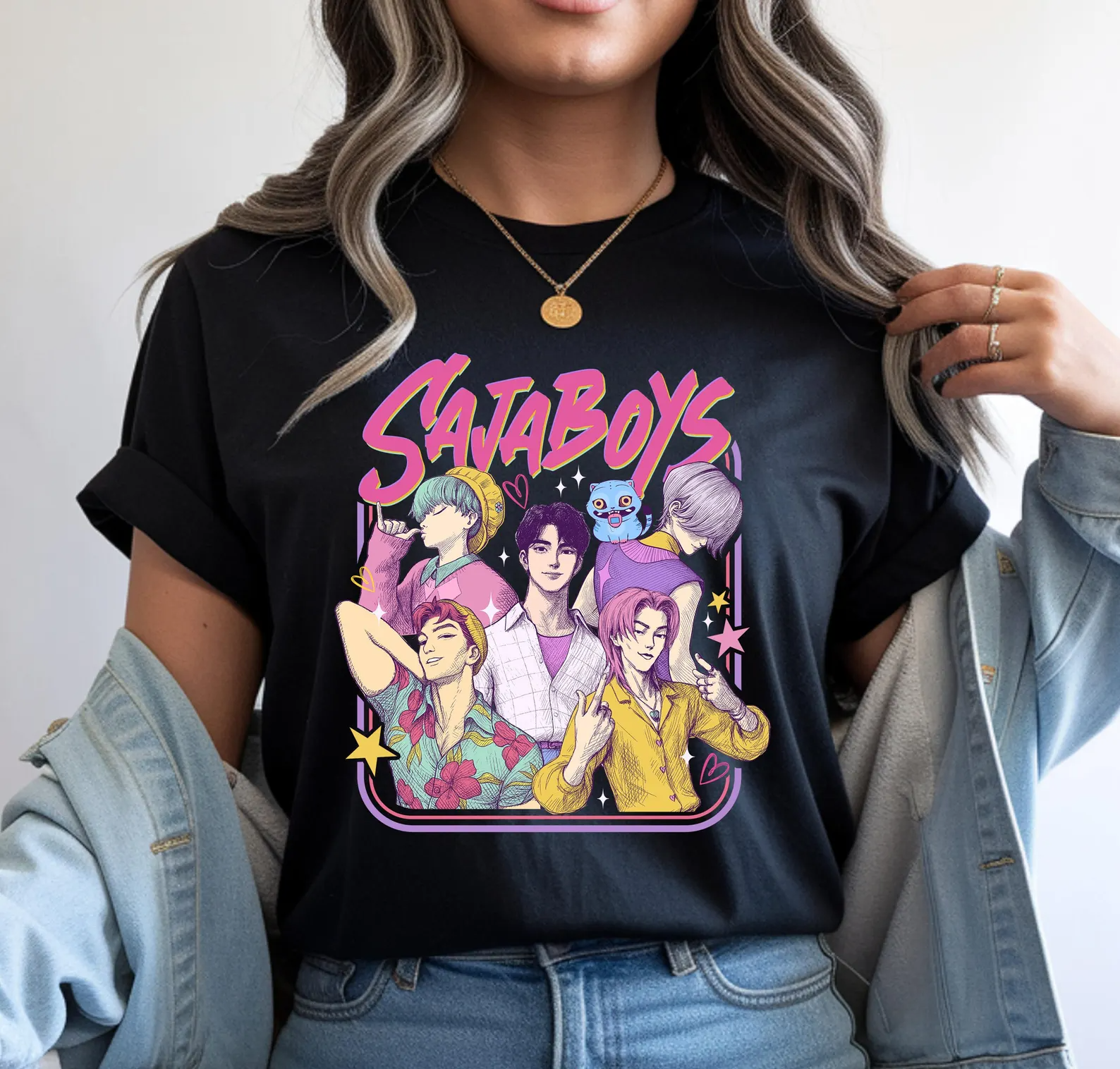 SajaBoys Kpop Demon Hunters T-Shirt