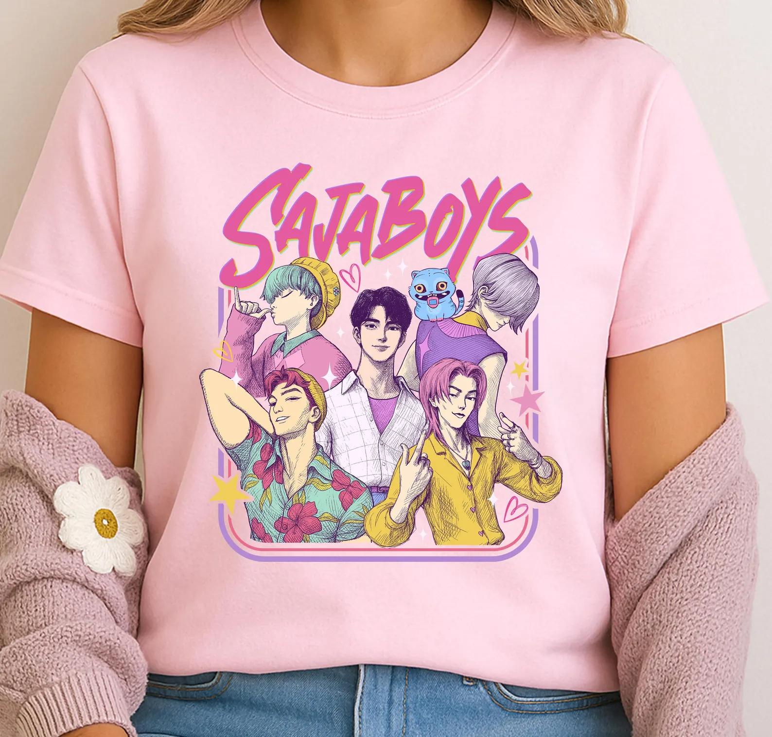 SajaBoys Kpop Demon Hunters T-Shirt