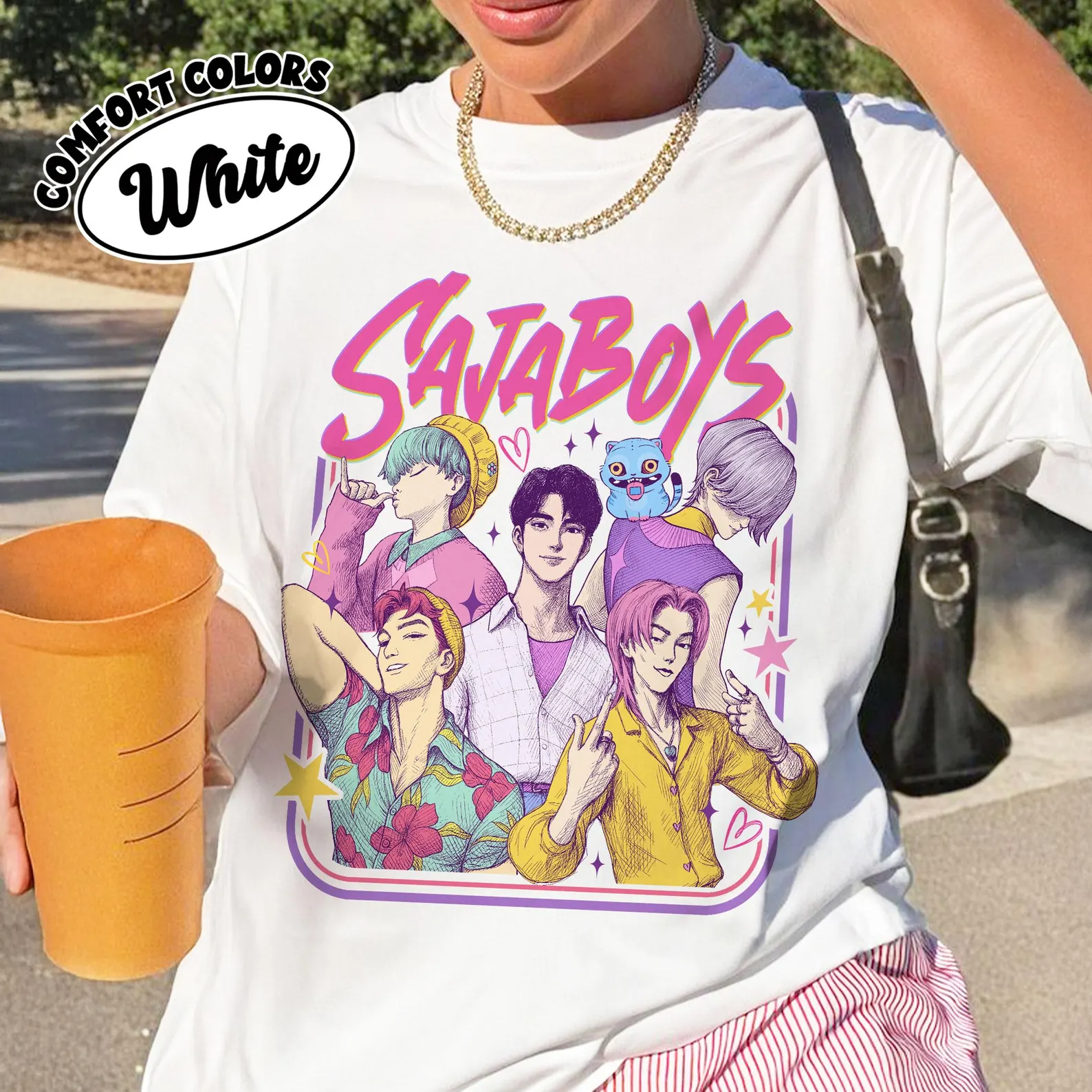SajaBoys Kpop Demon Hunters T-Shirt