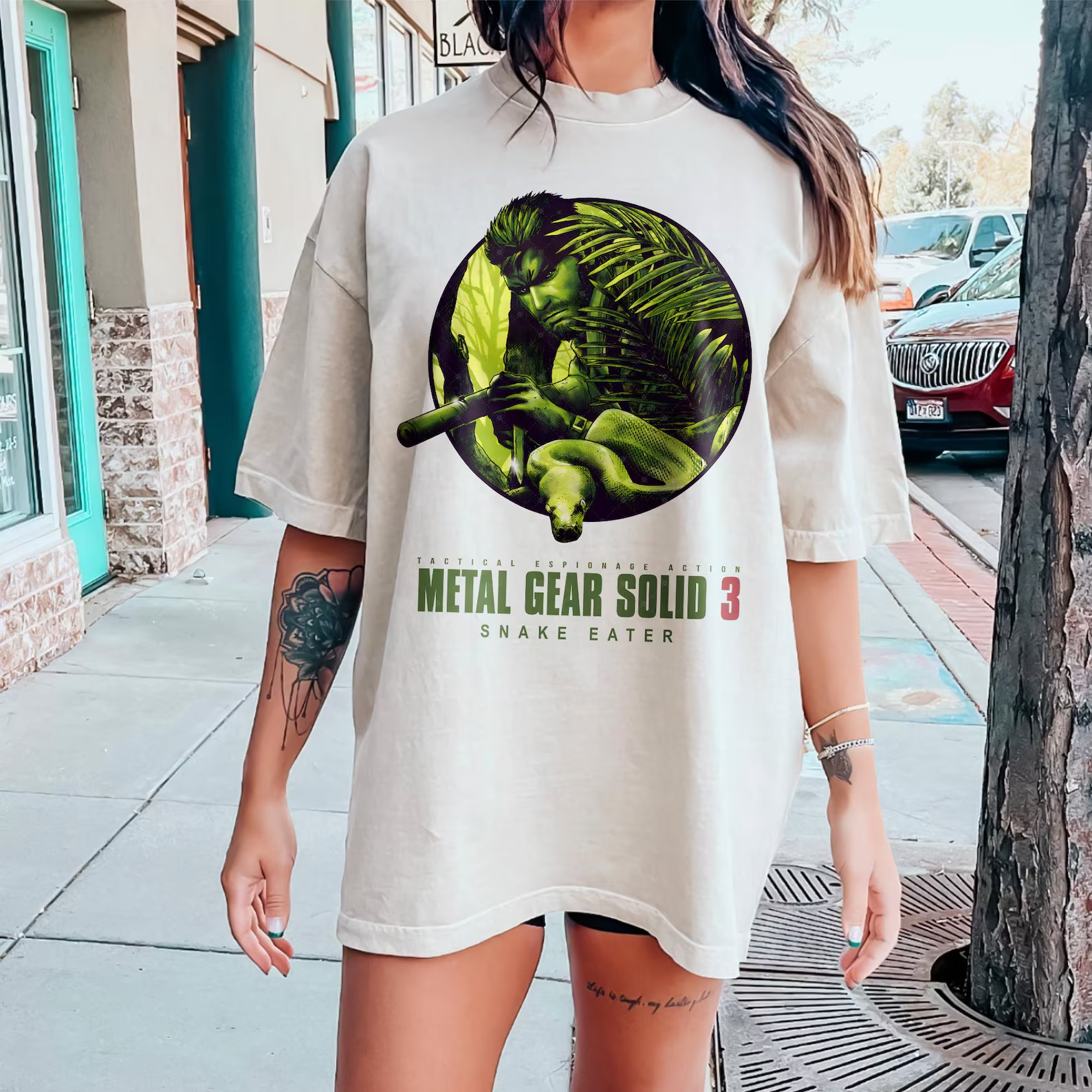 Casual Metal Gear Solid Snakes Shirts