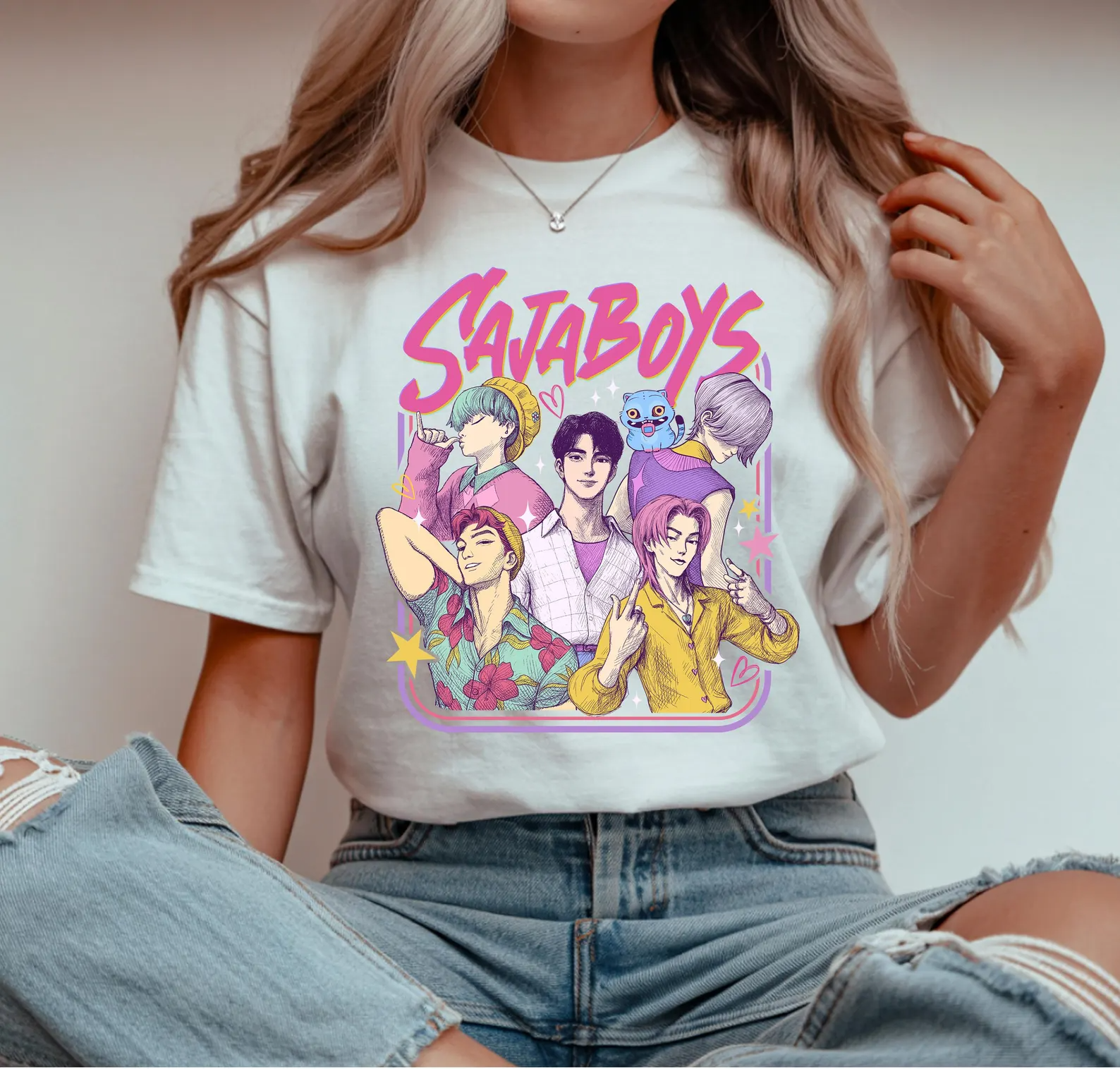 SajaBoys Kpop Demon Hunters T-Shirt
