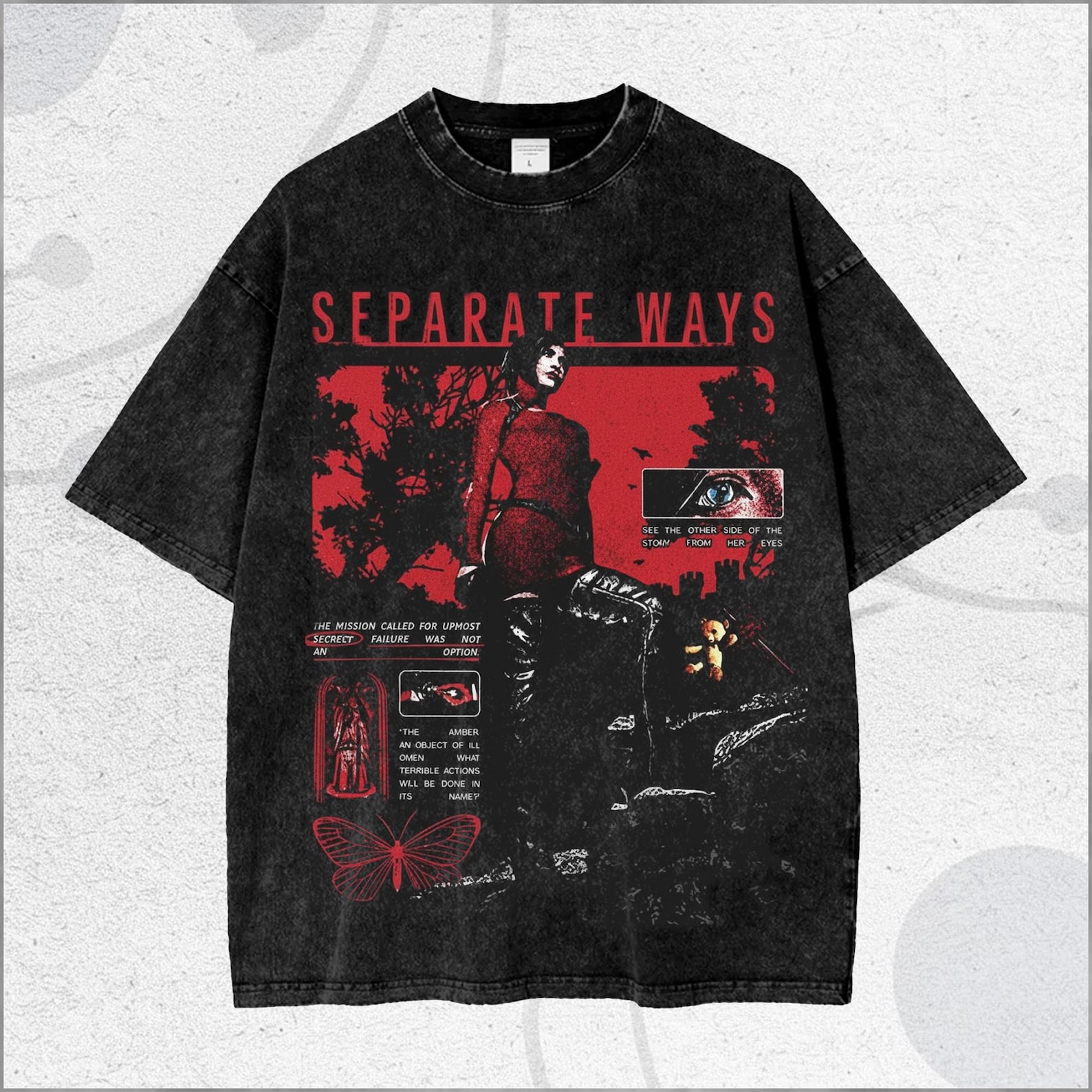 Resident Evil Washed T-shirt/Crewneck/Hoodie