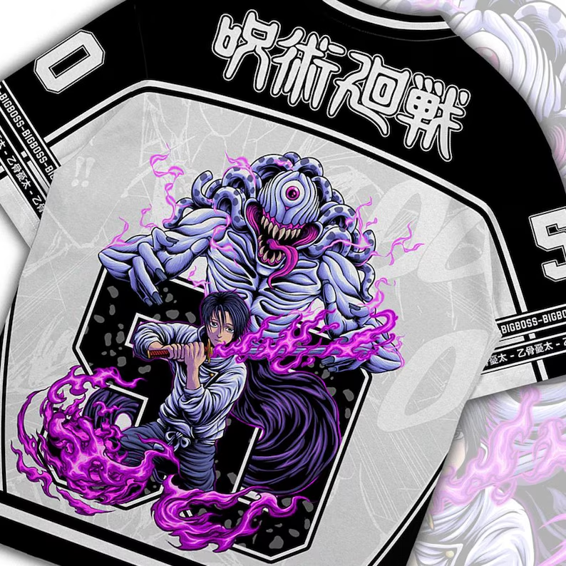 Jujutsu Kaisen Okkotsu Yuta Sukuna Oversized Jersey