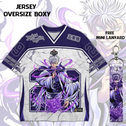 Jujutsu Kaisen Gojo Satoru Oversized Jersey