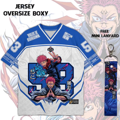Jujutsu KaisenItadori Yuji Oversized Jersey