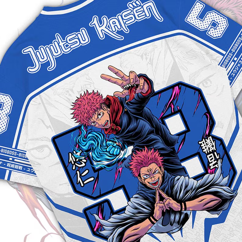 Jujutsu KaisenItadori Yuji Oversized Jersey
