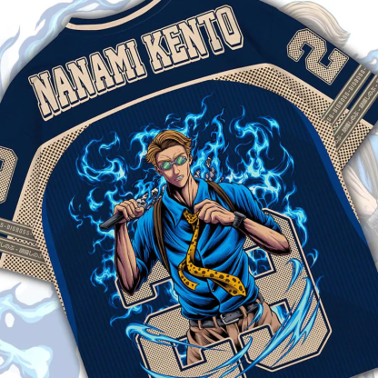 Jujutsu Kaisen Nanami Kento Oversized Jersey
