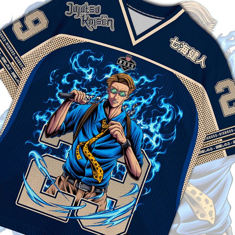 Jujutsu Kaisen Nanami Kento Oversized Jersey