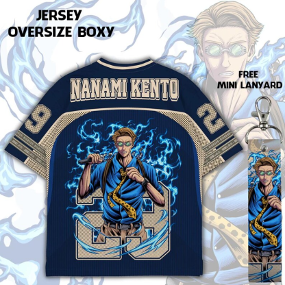 Jujutsu Kaisen Nanami Kento Oversized Jersey