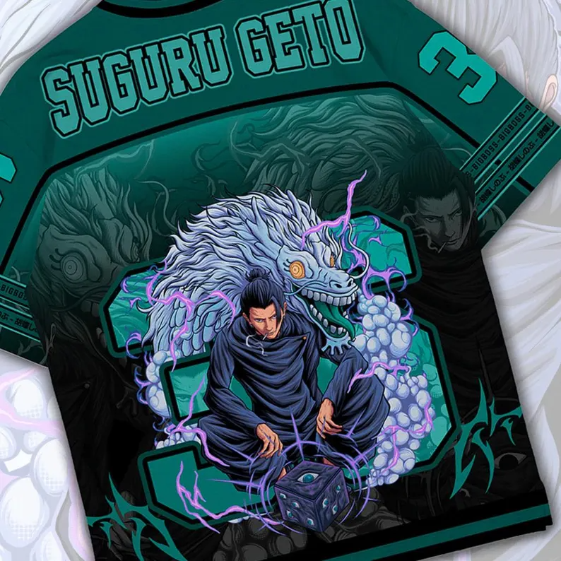 Jujutsu Kaisen Suguru Geto Oversized Jersey
