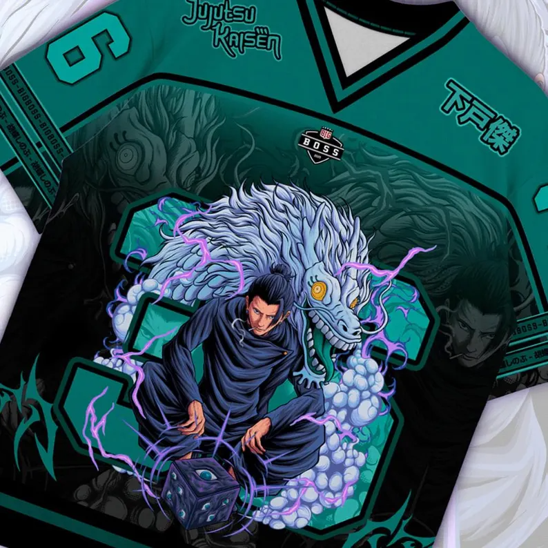 Jujutsu Kaisen Suguru Geto Oversized Jersey