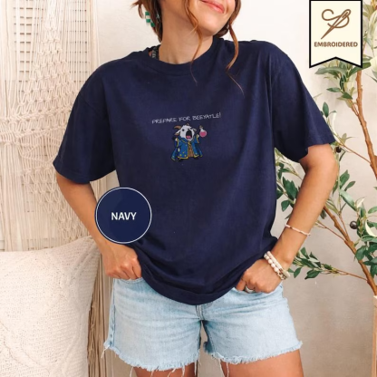 Dungeon Crawler Carl Embroidered Prepotente Comfort Colors 1717 Unisex Shirts/Crewneck/Hoodie
