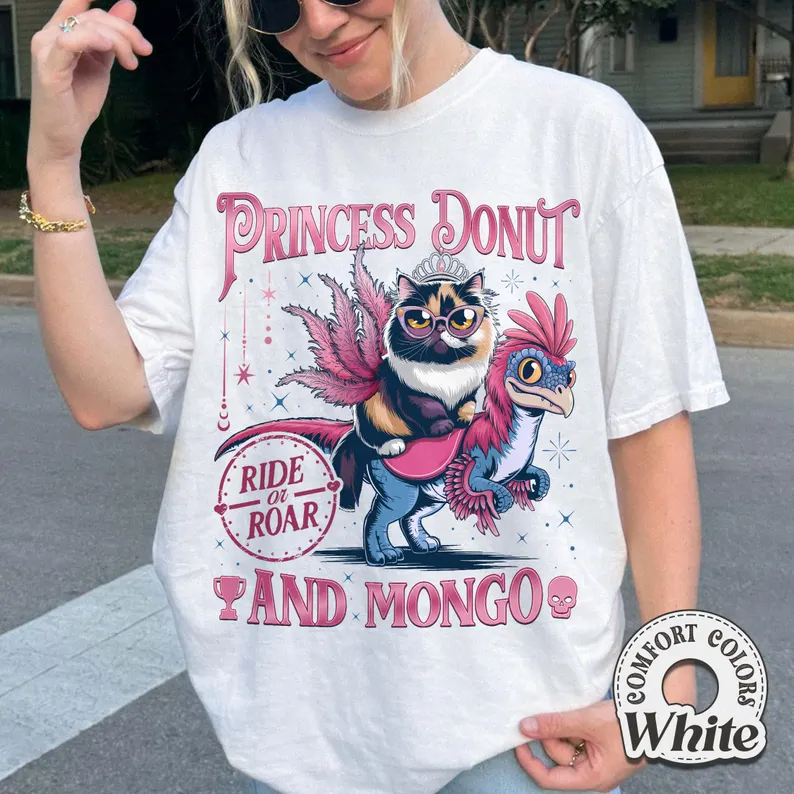 Dungeon Crawler Carl Princess Donut And Mongo Unisex Shirts/Crewneck/Hoodie