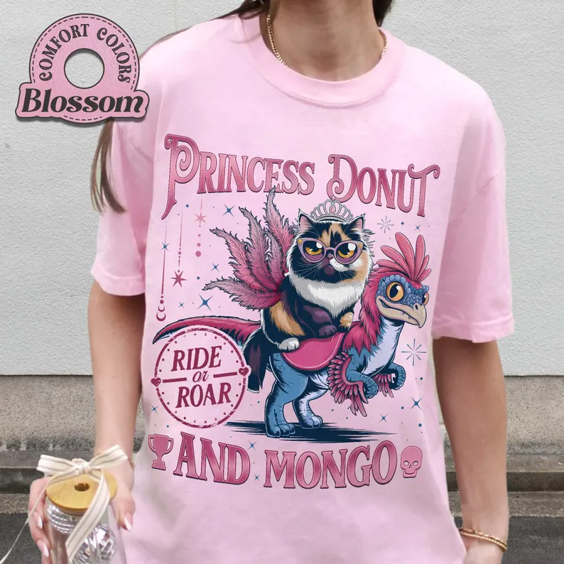 Dungeon Crawler Carl Princess Donut And Mongo Unisex Shirts/Crewneck/Hoodie