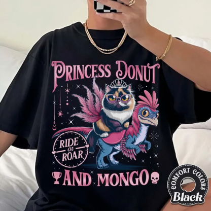 Dungeon Crawler Carl Princess Donut And Mongo Unisex Shirts/Crewneck/Hoodie