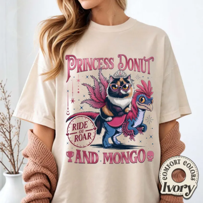 Dungeon Crawler Carl Princess Donut And Mongo Unisex Shirts/Crewneck/Hoodie