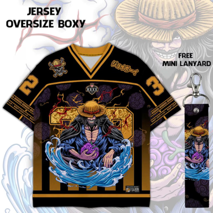 One Piece Sun God Nika Oversized Jersey