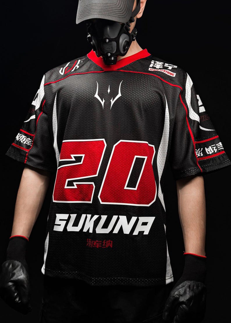 Jujutsu Kaisen Sukuna Oversized Jersey