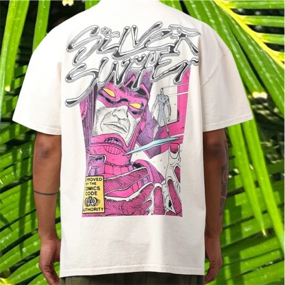 Marvel Silver Surfer Heavyweight Oversize Unisex Shirts/Crewneck/Hoodie