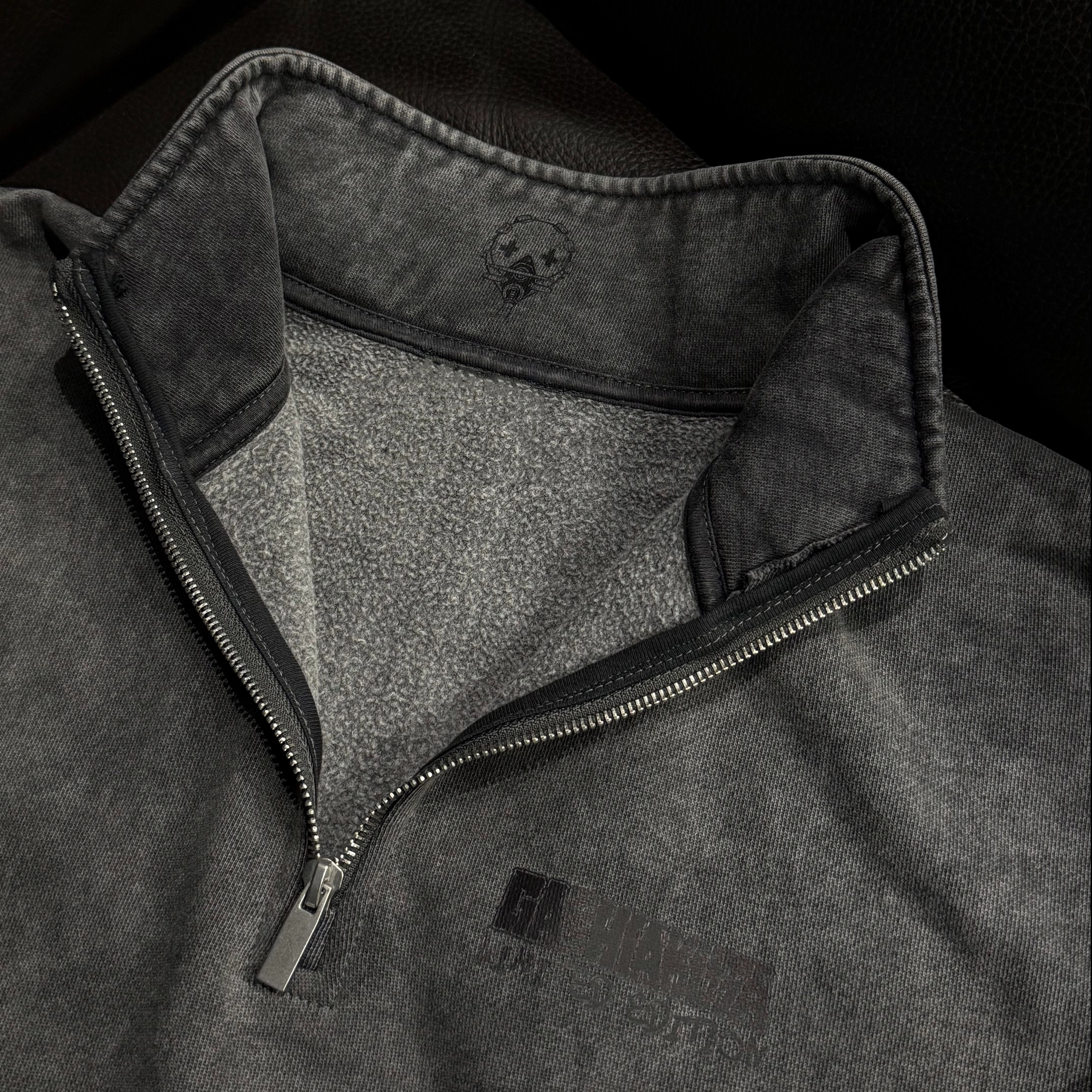 Gachiakuta Unisex Washed Half-Zip Hoodie