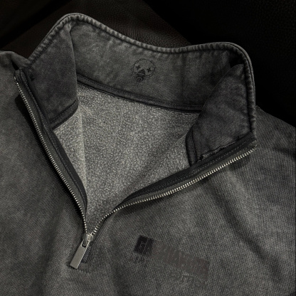Gachiakuta Unisex Washed Half-Zip Hoodie