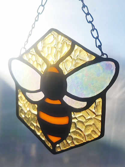 Pokemon Faux Stained Glass Suncatcher